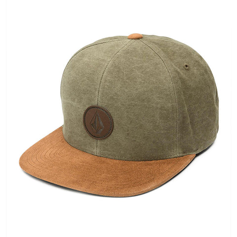 Volcom Quarter Fabric Hat - Army Green Combo