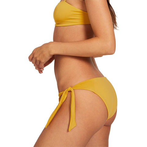 Volcom Simply Seamless Tie Side Bikini Bottom - Sunrise