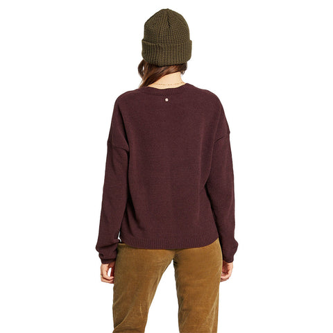 Volcom Stituations Swetaer - Black Plum