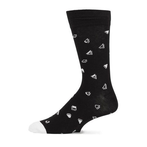 Volcom True Socks - Black / White