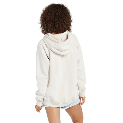 Volcom Truly Stoked Boyfriend Hoodie - Bone