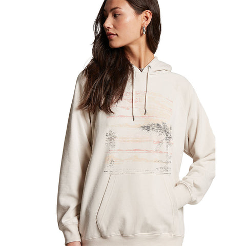 Volcom Truly Stoked Boyfriend Hoodie - Moonbeam