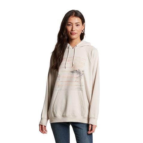 Volcom Truly Stoked Boyfriend Hoodie - Moonbeam