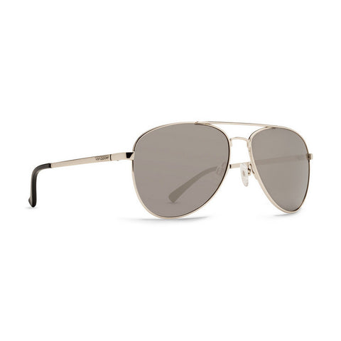 Von Zipper Farva Sunglasses - Silver Gloss / Grey Chrome
